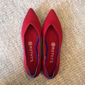 Rothy’s The Point in Chili Red